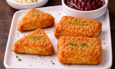 Panierte Käsevariation